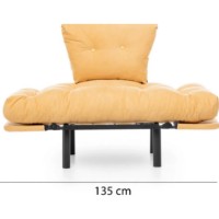 Fotoliu Trendy Nitta Single Mustard 95x70x85cm GTR002083 imaginea #4 — magazin online Desire.md