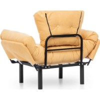 Fotoliu Trendy Nitta Single Mustard 95x70x85cm GTR002083 imaginea #5 — magazin online Desire.md