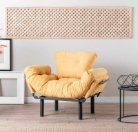 Fotoliu Trendy Nitta Single Mustard 95x70x85cm GTR002083