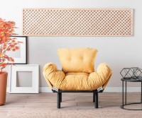 Fotoliu Trendy Nitta Single Mustard 95x70x85cm GTR002083 imaginea #7 — magazin online Desire.md