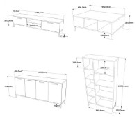 Living Trendy RL6-AA Oak/Anthracit GTR001326 imaginea #5 — magazin online Desire.md