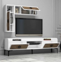 Living Trendy Samba White/Walnut/Black GTR000173 imaginea #3 — magazin online Desire.md