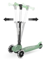 Trotinetă Qplay Sparkling Green imaginea #2 — magazin online Desire.md