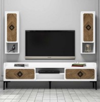 Living Trendy Samba White/Walnut/Black GTR001292 imaginea #2 — magazin online Desire.md