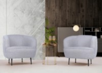 Fotoliu Trendy Piccoli Bony Light Grey 72x75x83cm GTR002004 imaginea #5 — magazin online Desire.md