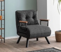 Fotoliu Trendy Sando Dark Grey 78x67x78cm GTR002966 imaginea #1 — magazin online Desire.md