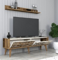 Living Trendy Valensiya 140 Walnut/White Marble GTR001253 imaginea #2 — magazin online Desire.md
