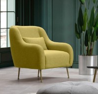 Fotoliu Trendy Sevilla Yellow 90x89x78cm GTR002020 imaginea #1 — magazin online Desire.md