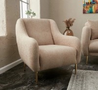 Fotoliu Trendy Simena Beige 77x70x77cm GTR001978