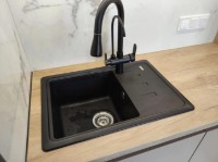 Chiuvetă de bucătărie Elefant Liana 6243 Black Metallic imaginea #3 — magazin online Desire.md