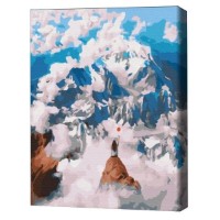 Tablou pe numere Brushme На вершине мира 40x50cm (BS31955)