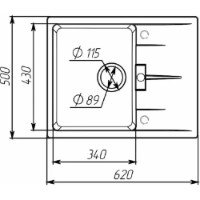 Chiuvetă de bucătărie Elefant Zirkone 6250 Gray imaginea #2 — magazin online Desire.md