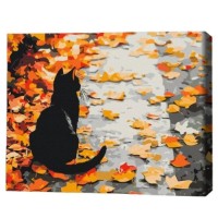 Tablou pe numere Brushme Осень 40x50cm (BS54359FC)