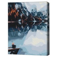 Tablou pe numere Brushme Осень на первом плане 40х50cm (BS53288FC)