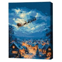 Tablou pe numere Brushme Праздник близится 40x50cm (BS54521FC)