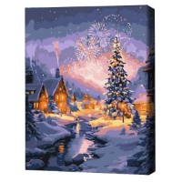 Tablou pe numere Brushme Праздничное мгновение 40x50cm (BS54497)