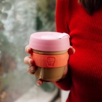 Кружка KeepCup Brew S 8oz Tangerine (BTANG08) фото №3 — интернет-магазин Desire.md