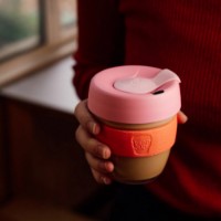 Кружка KeepCup Brew S 8oz Tangerine (BTANG08) фото №4 — интернет-магазин Desire.md