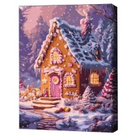 Tablou pe numere Brushme Сладкая зима 40x50cm (BS54501)