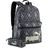 Городской рюкзак Puma Phase Aop Puma Black/Apple Spritz/Football Aop