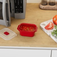 Container alimentar Dunya Plastik 31202 1L imaginea #2 — magazin online Desire.md