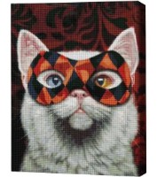 Pictura cu diamante după numere Brushme Энигма 40x50cm (4840781364016)