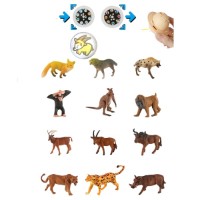 Figurine animale Essa Toys Wild Animal (2210-6) imaginea #2 — magazin online Desire.md