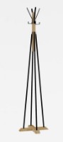 Вешалка Trendy Foley Oak/Black 41x160x41cm GTR005952 фото №3 — интернет-магазин Desire.md