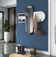 Вешалка Trendy P3 1769 White/Black Marble 125x120x12cm GTR001414 фото №2 — интернет-магазин Desire.md