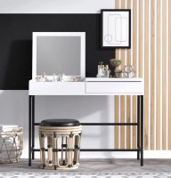 Туалетный столик Trendy Amour White/Black 100x74x50cm GTR005873