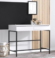 Туалетный столик Trendy Amour White/Black 100x74x50cm GTR005873 фото №4 — интернет-магазин Desire.md