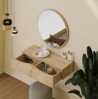 Туалетный столик Trendy Princesse Oak 82x30x15cm GTR001685 фото №2 — интернет-магазин Desire.md