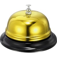 Sonerie metalică Service Bell Gold 8x6cm (51348)