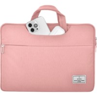 Geanta laptop WiWU 15.6 Vivi Laptop Handbag Pink imaginea #2 — magazin online Desire.md