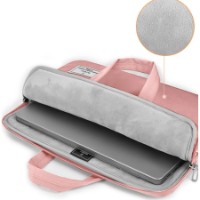 Geanta laptop WiWU 15.6 Vivi Laptop Handbag Pink imaginea #4 — magazin online Desire.md