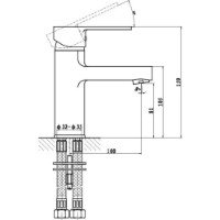 Baterie lavoar Mixxus GAVI 001 imaginea #2 — magazin online Desire.md