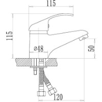 Baterie lavoar Mixxus Gromix 001 imaginea #2 — magazin online Desire.md