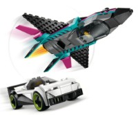 Set de construcție Lego City: Jet vs Car (60489)