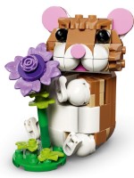 Set de construcție Lego Creator: Cute Hamster With A Flower (31376)