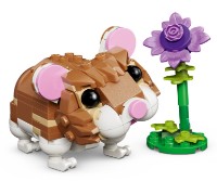 Set de construcție Lego Creator: Cute Hamster With A Flower (31376) imaginea #3 — magazin online Desire.md