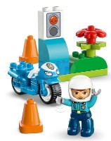 Set de construcție Lego Duplo: Blue Police Motorcycle (10471) imaginea #4 — magazin online Desire.md