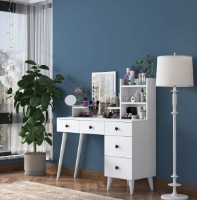 Туалетный столик Trendy BJ101 2293 White 118x93.8x40cm GTR001476 фото №5 — интернет-магазин Desire.md