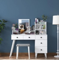 Măsuţă de toaletă Trendy BJ101 2294 White 122x93.8x40cm GTR001478