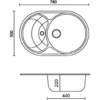 Chiuvetă de bucătărie Mixxus HB8310-G319 Sand imaginea #2 — magazin online Desire.md