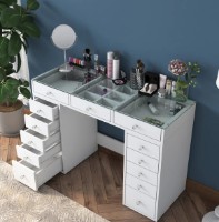 Măsuţă de toaletă Trendy BJ105 2716 White 120x79.8x44.5cm GTR001479 imaginea #2 — magazin online Desire.md