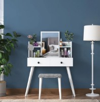 Туалетный столик Trendy BJ102 2235 White 111x97.8x40cm GTR001472 фото №2 — интернет-магазин Desire.md