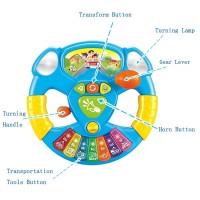 Интерактивная игрушка ChiToys Steering Wheel (868) фото №2 — интернет-магазин Desire.md