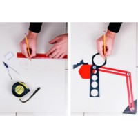 Șablon de măsurare a unghiului Tile Tamplate imaginea #3 — magazin online Desire.md