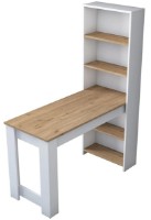 Туалетный столик Trendy BJ113 2621 Walnut/White 120x153.6x53.8cm GTR001470 фото №3 — интернет-магазин Desire.md