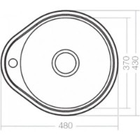 Chiuvetă de bucătărie Mixxus Z4843-08-180D Decor imaginea #2 — magazin online Desire.md